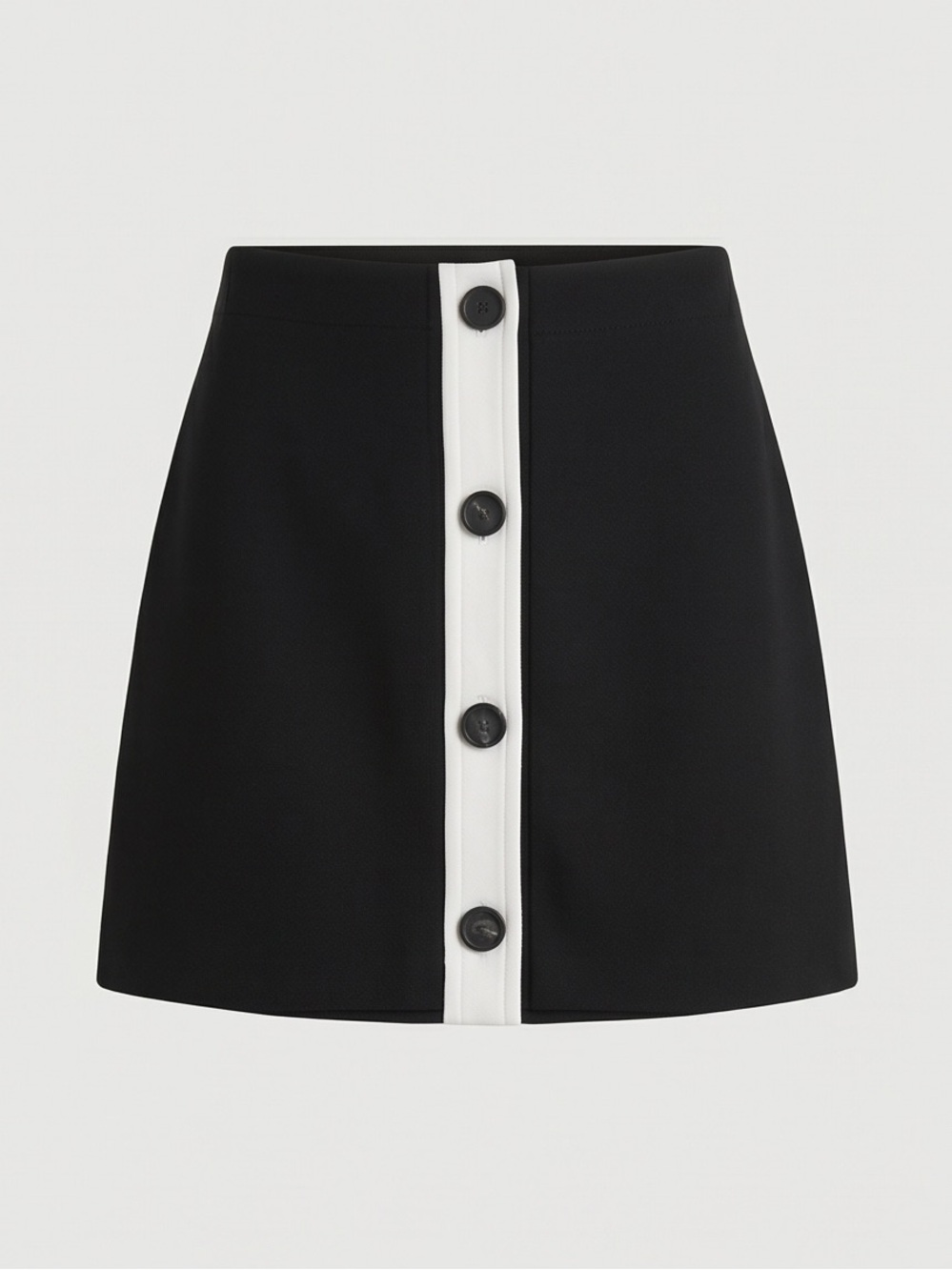Kate Spade Black & White Skirt • Chic Boutique Mini Skirt - Picture 2 of 6